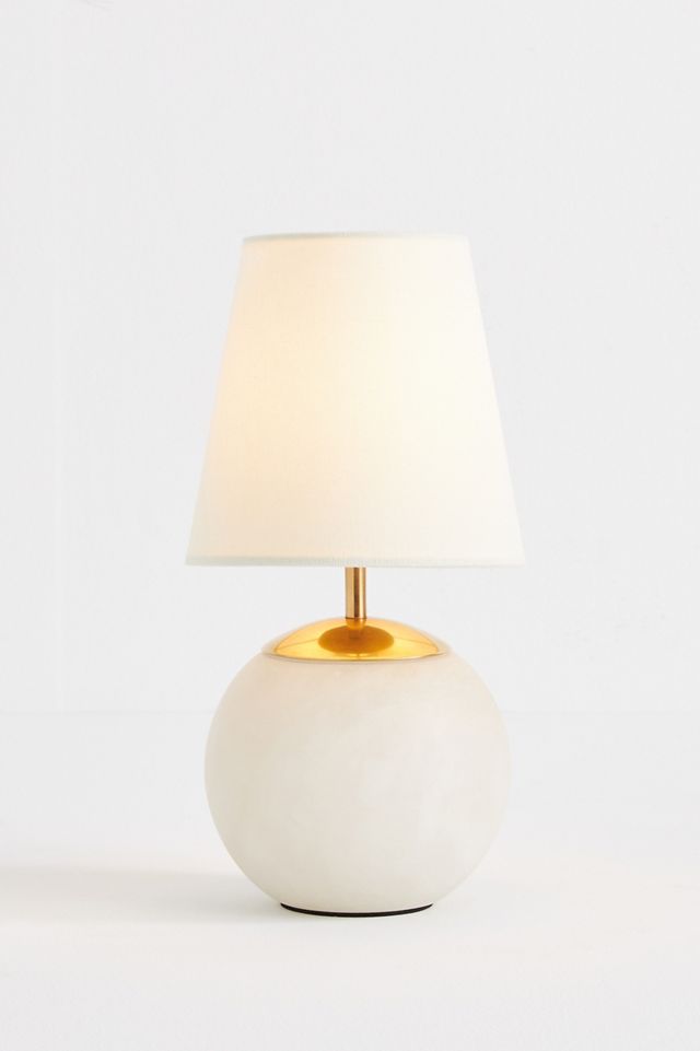 Terri Alabaster Cordless Accent Table Lamp #1
