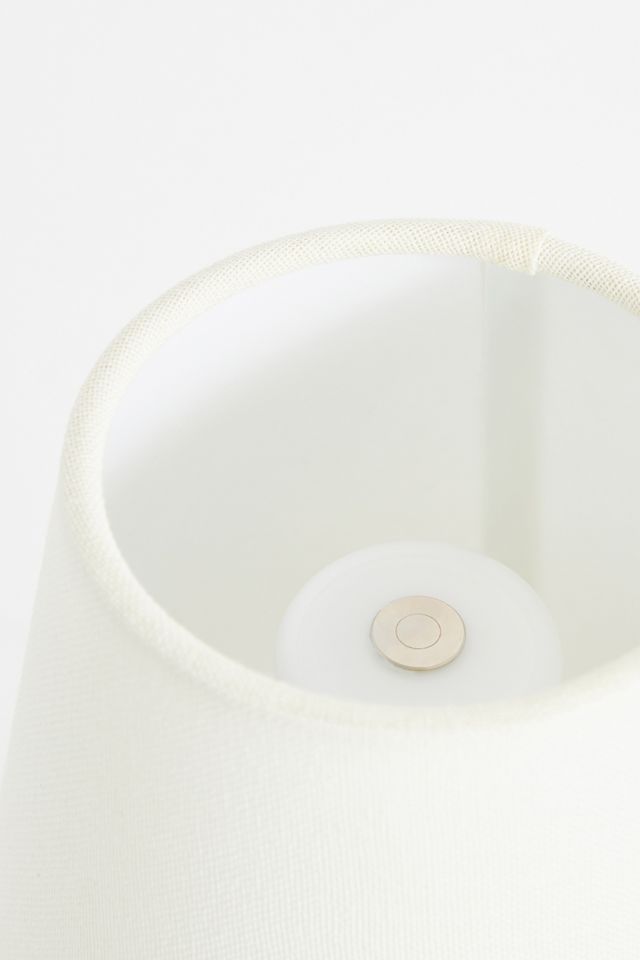 Terri Alabaster Cordless Accent Table Lamp #3