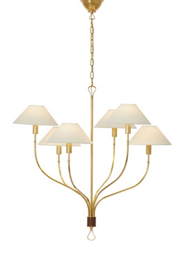 Anthropologie Griffin Large Staggered Tail Chandelier
