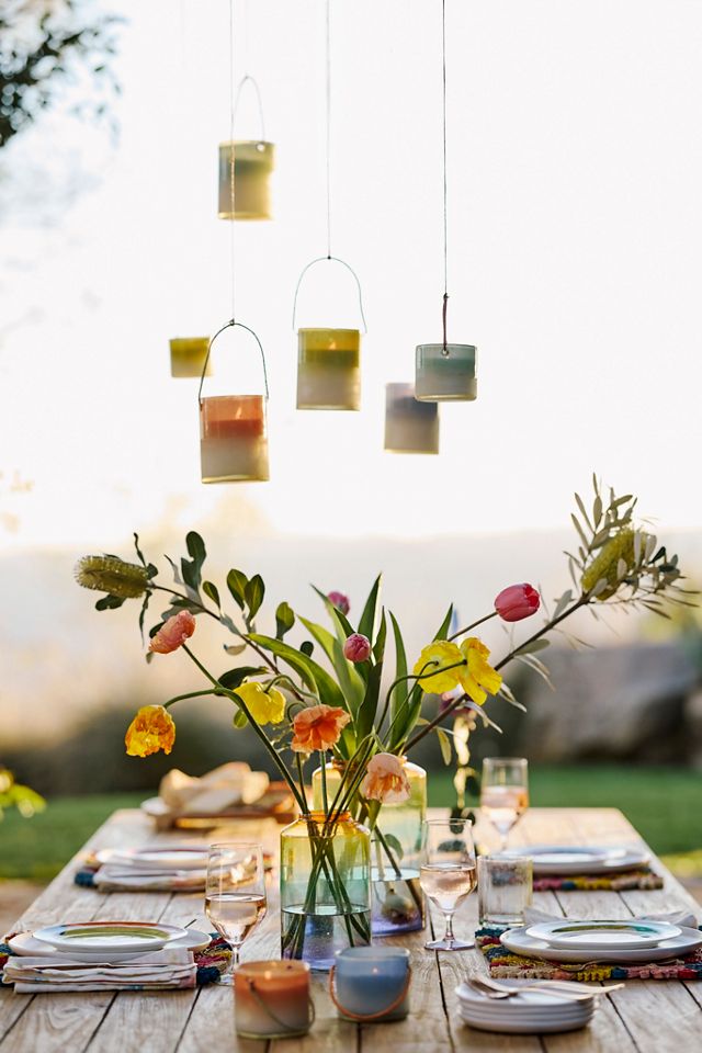 Ombre Lantern Citronella Candle #4