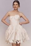 Endless Rose Bubble-Hem Ruffle Drop-Waist Mini Dress