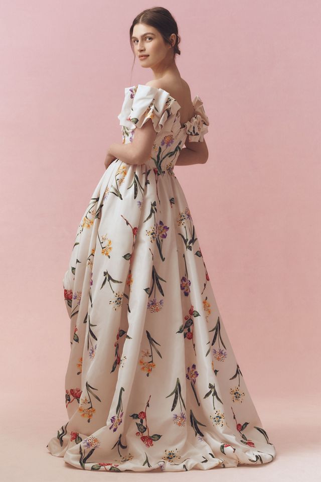 LEO LIN Maxime Off-The-Shoulder Voluminous Gown #5