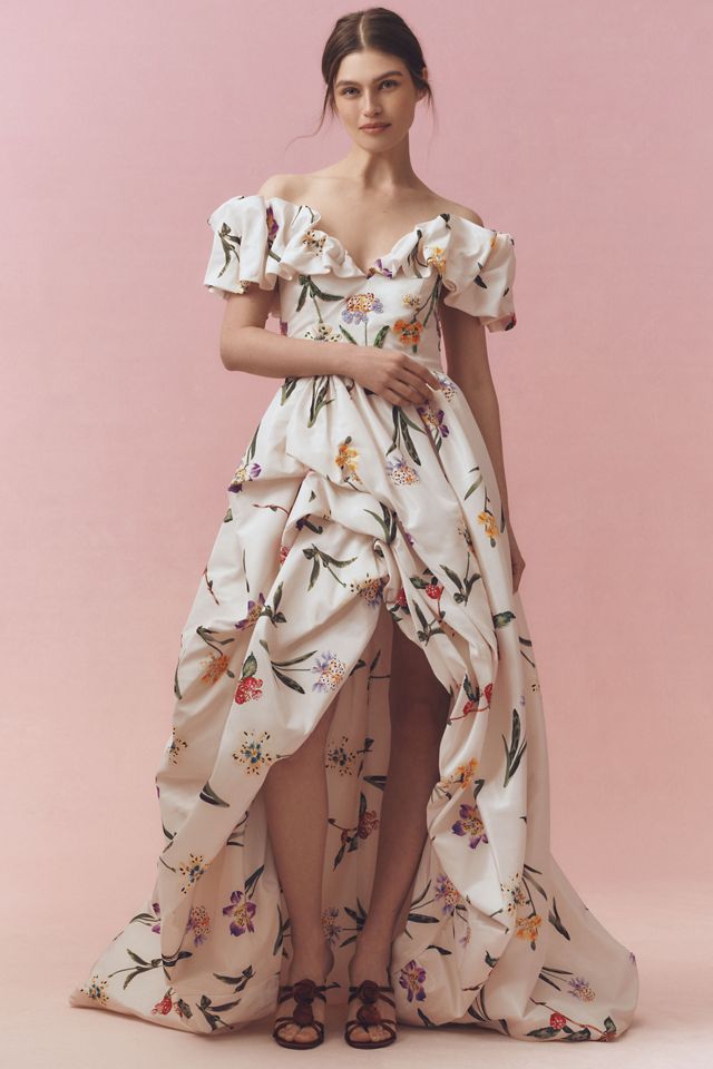 LEO LIN Maxime Off-The-Shoulder Voluminous Gown #3