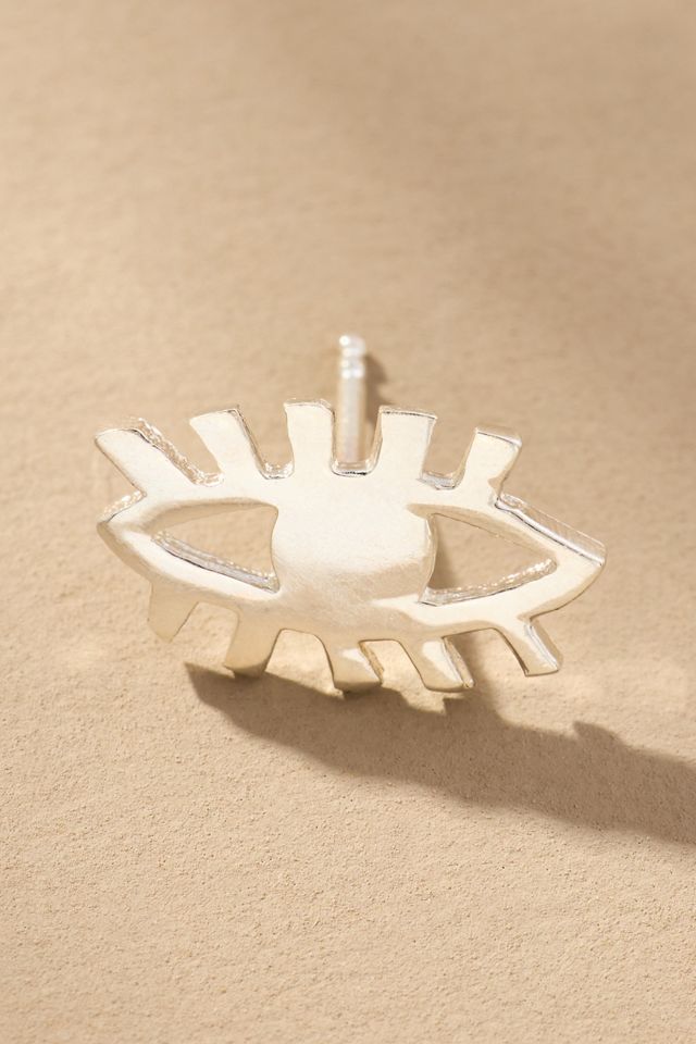 Hermina Athens Vrahion Eye Post Earrings #1