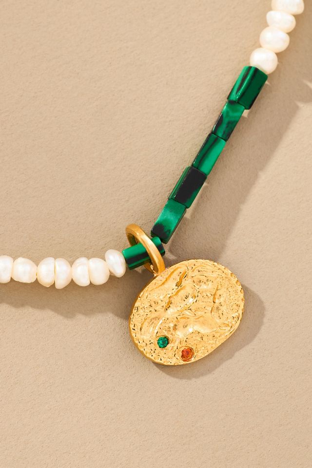 Hermina Athens Knossos Pine Pearl Necklace #1