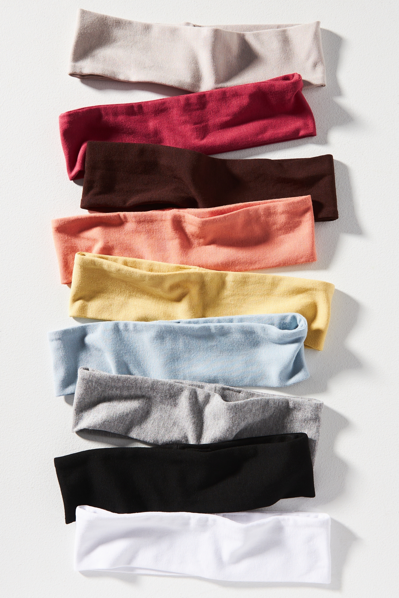 Jersey Stretch Headbands, Set of 3