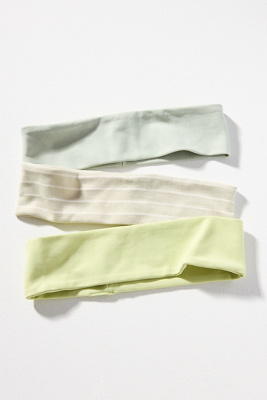 Shop By Anthropologie Jersey Stretch Headbands, Set Of 3