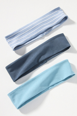 By Anthropologie Jersey Stretch Headbands, Set Of 3