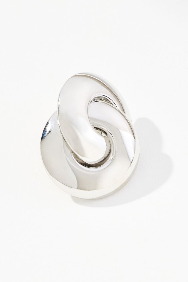 Interlocked Circle Post Earrings #1
