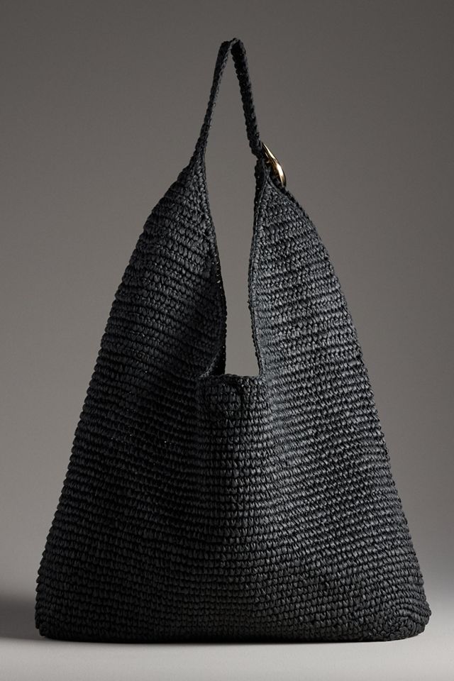 El Bolso Slouchy Love Knot: Edición Hebilla de Rafia #2