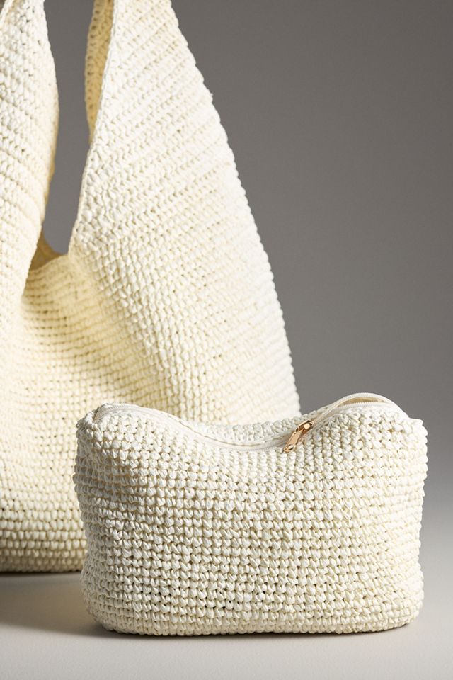 The Love Knot Slouchy Bag: Raffia Buckle Edition #3