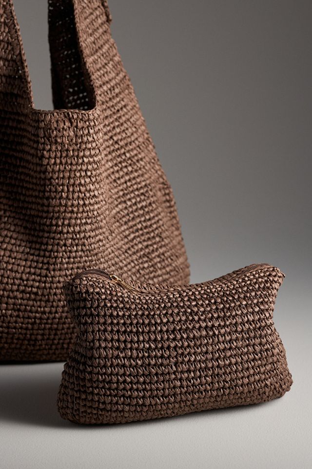 The Love Knot Slouchy Bag: Raffia Buckle Edition #3