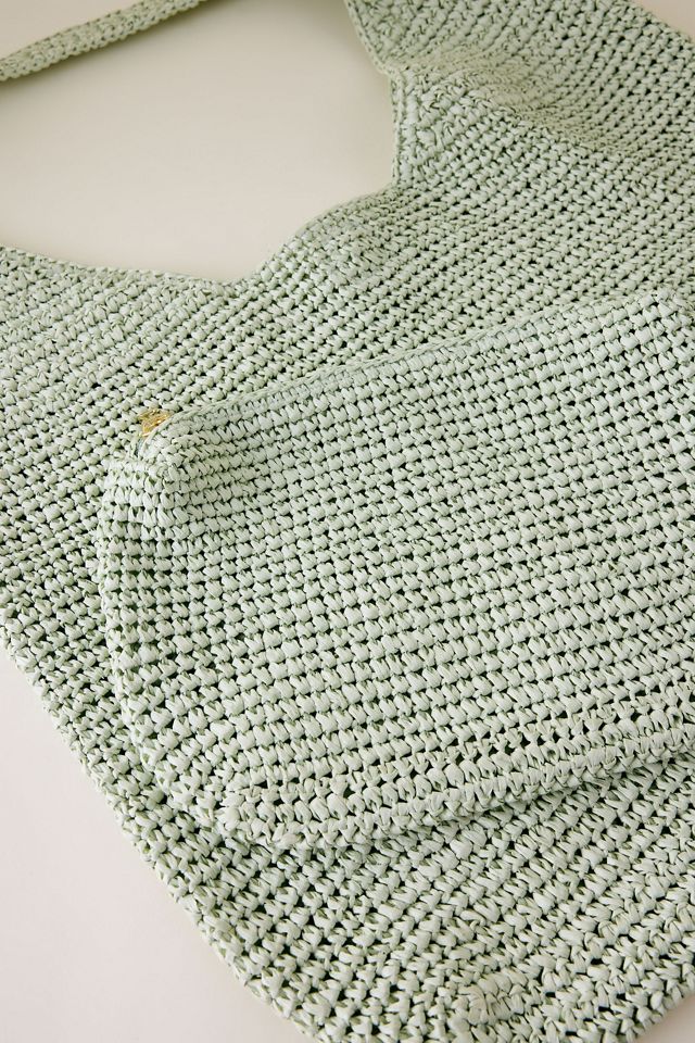 The Love Knot Slouchy Bag: Raffia Buckle Edition #1
