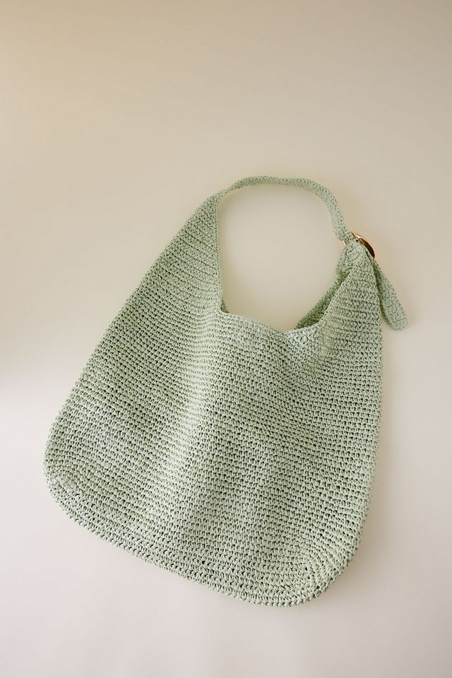 The Love Knot Slouchy Bag: Raffia Buckle Edition #2