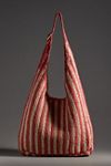 The Love Knot Slouchy Bag: Raffia Buckle Edition