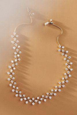 NADRI GOLD HALLE ADJUSTABLE COLLAR NECKLACE 