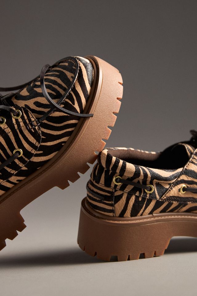 Scarpe da Barca con Plateau Crushed-T Lug di Jeffrey Campbell #2