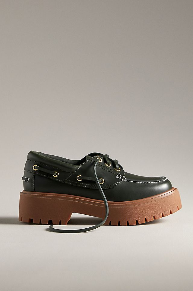 Jeffrey Campbell Crushed-T Lug Platform Boat Shoes Jeffrey Campbell Crushed-T Lug Platform Boat Shoes