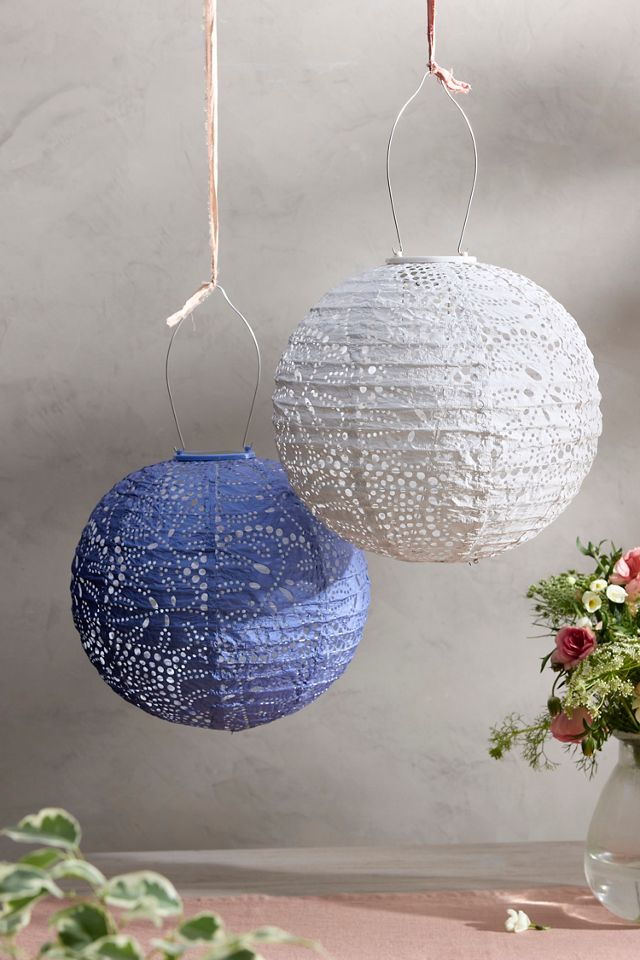 Monstera Solar Lantern #5