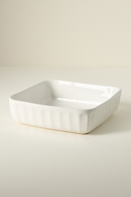 Anthropologie The Latte Stoneware Square Baking Dish: Amelie Edition