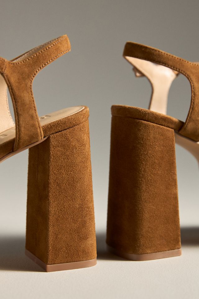 Bibi Lou Cross-Strap Platform Sandals