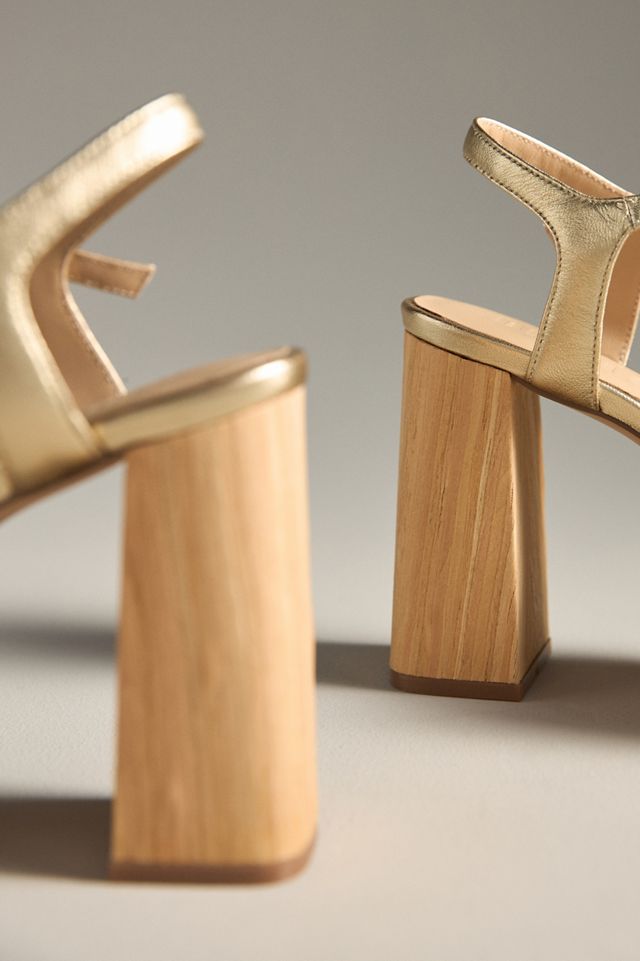 Bibi Lou Cross-Strap Platform Sandals | Anthropologie