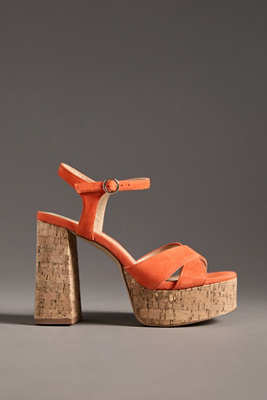 Bibi Lou Cross-strap Platform Sandals