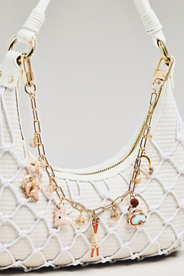 By Anthropologie Party Bag Charm In Gold
