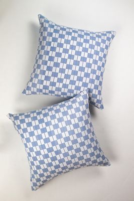 Archive New York Checkered Suzani Pillow