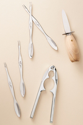Printworks The Essentials Seafood Tool Kit, Set of 4