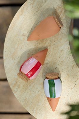 Terracotta Watering Ollas, Set of 3