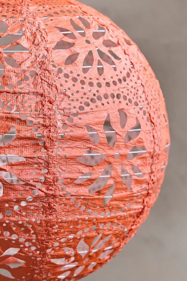 Coral Globe Solar Lantern #1