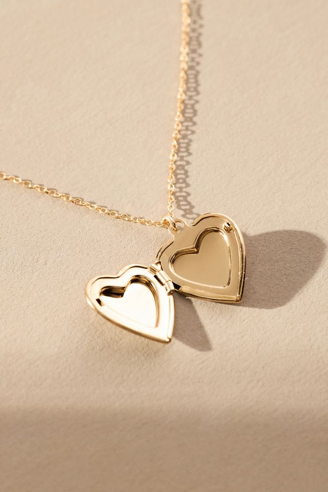 Set & Stones Roxy Heart Locket Necklace #1