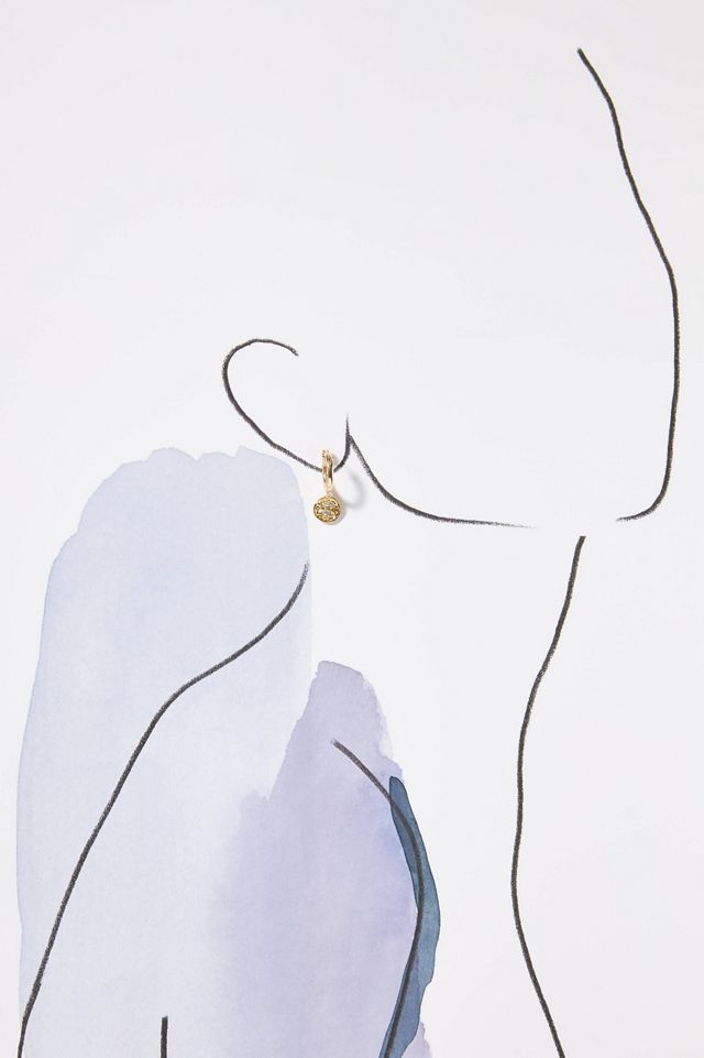 Set & Stones Evie Huggie Hoop Earrings #2