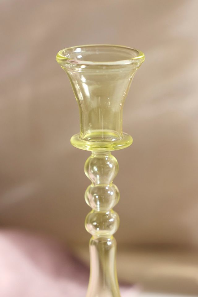 Egyptian Glass Cup Taper Holder #1
