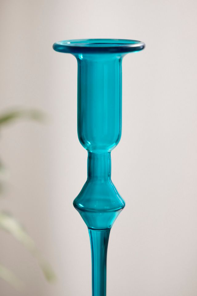 Egyptian Glass Spindle Taper Holder #2