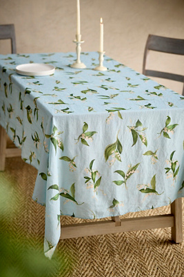 By Hope Lily of the Valley Tablecloth