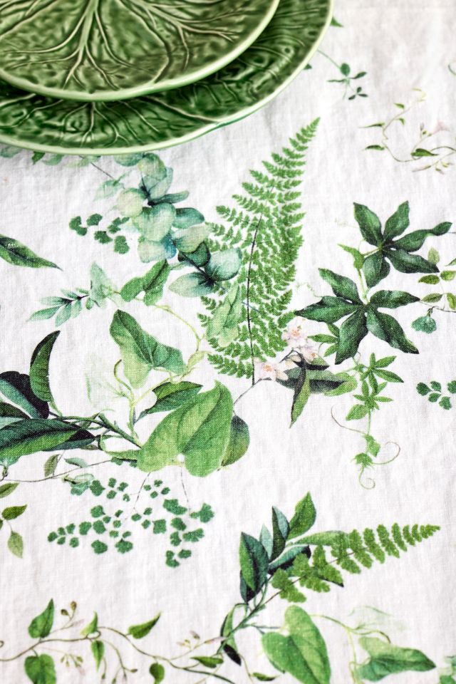 By Hope Eden Fern Tablecloth #1