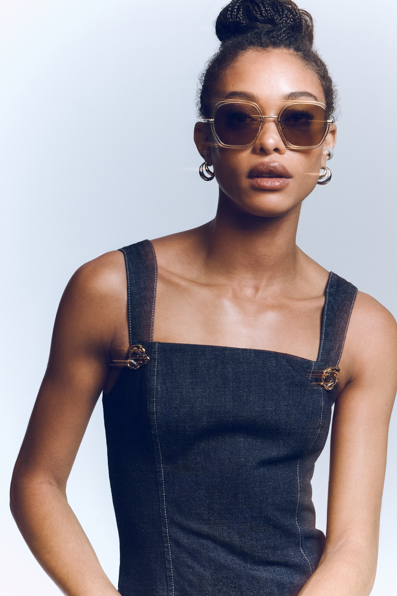 I-SEA Double Frame Square Sunglasses