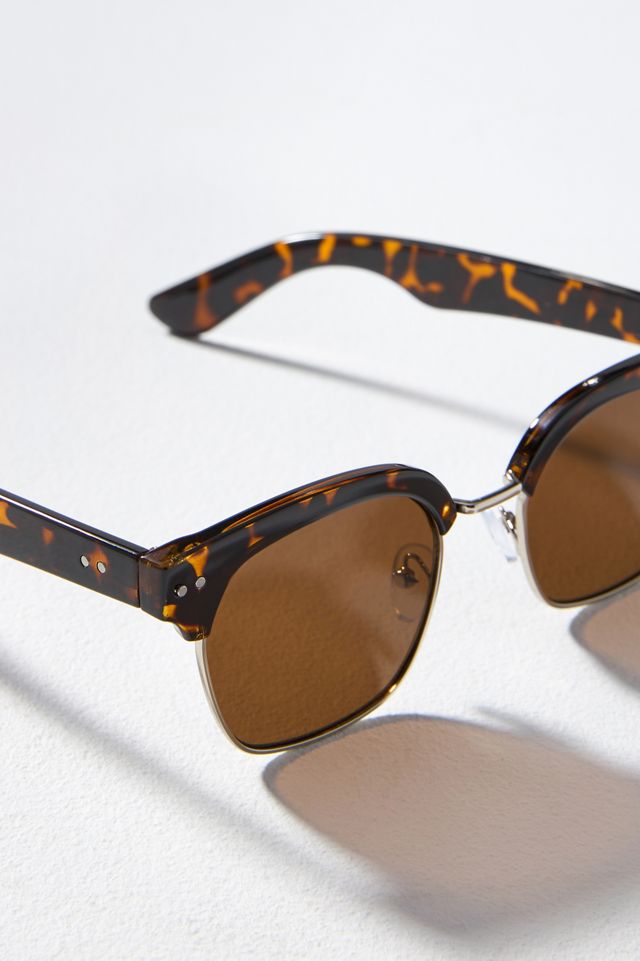 I-SEA Square Tort Sunglasses #3