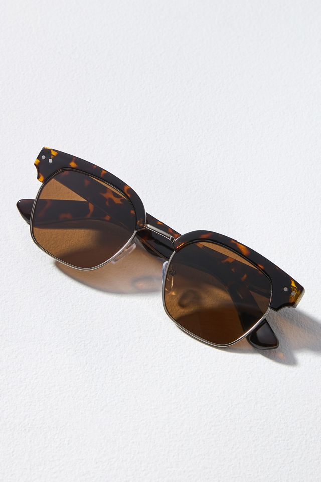 I-SEA Square Tort Sunglasses #1