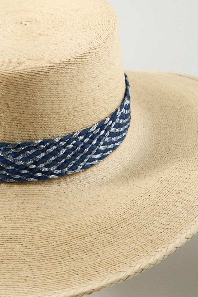 ASN Hats Bolero Patterned Straw Boater #3