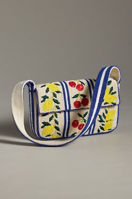 The Fiona Beaded Bag: Floral Edition
