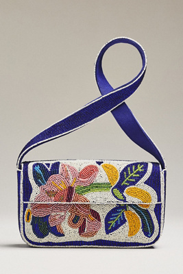 Fiona Beaded Bag: Floral Edition