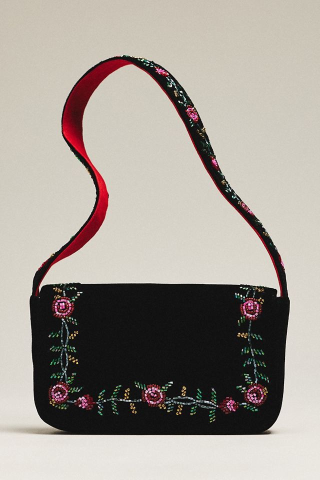 The Fiona Beaded Bag: Floral Edition #1