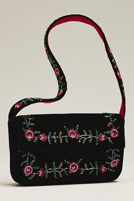 The Fiona Beaded Bag: Floral Edition