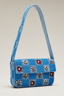 Fiona Beaded Bag: Floral Edition