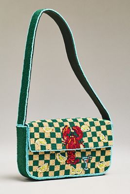 La Borsa con Perline Fiona: Edizione Cibo e Bevande