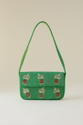 By Anthropologie The Fiona Beaded Bag: Food & Drink Edition In Multi
