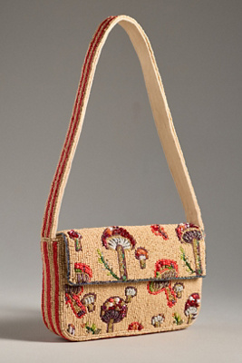 By Anthropologie The Fiona Beaded Bag: Food & Drink Edition